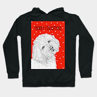 Cockapoo Christmas Greeting Hoodie